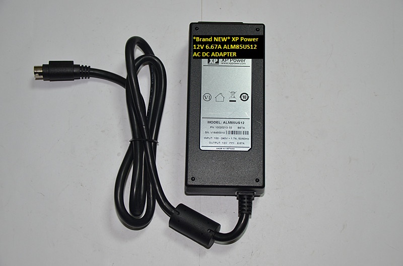 *Brand NEW* 12V 6.67A XP Power ALM85US12 AC DC ADAPTER